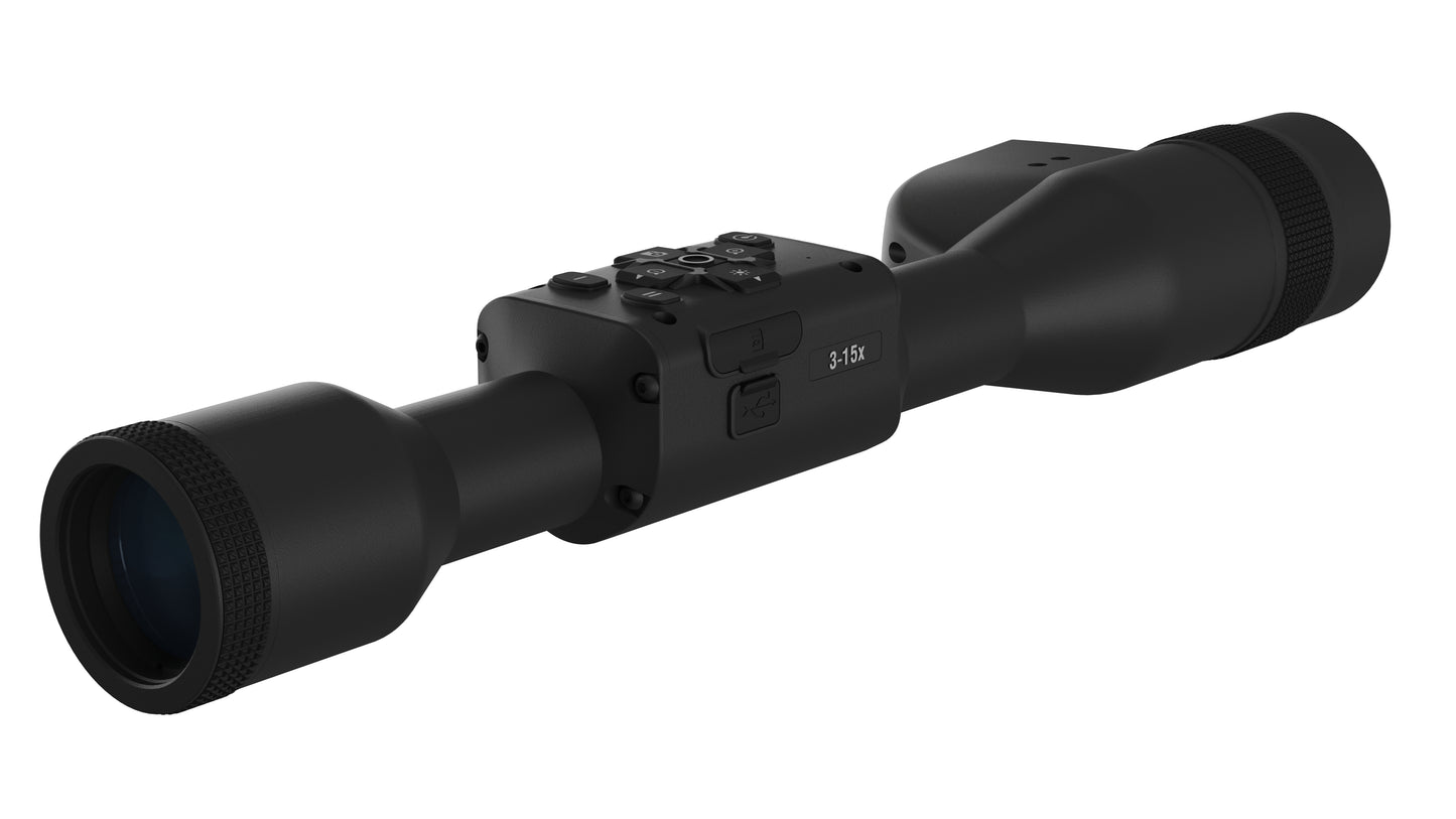 ATN X-Sight-5 LRF, 3-15x, Smart Day/Night Hunting Rifle Scope